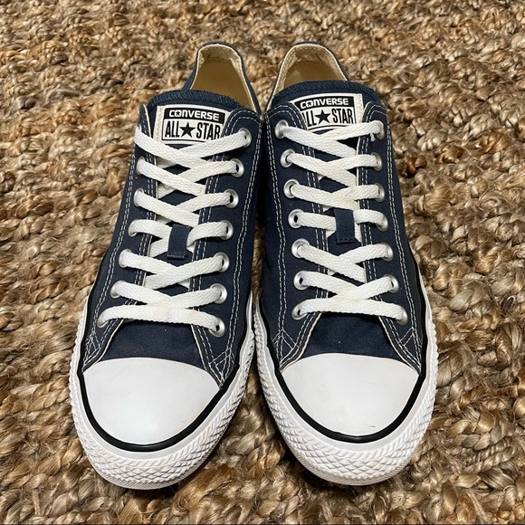 Converse All Star Blue Canvas Sneaker size 10M/12W - Picture 2 of 8